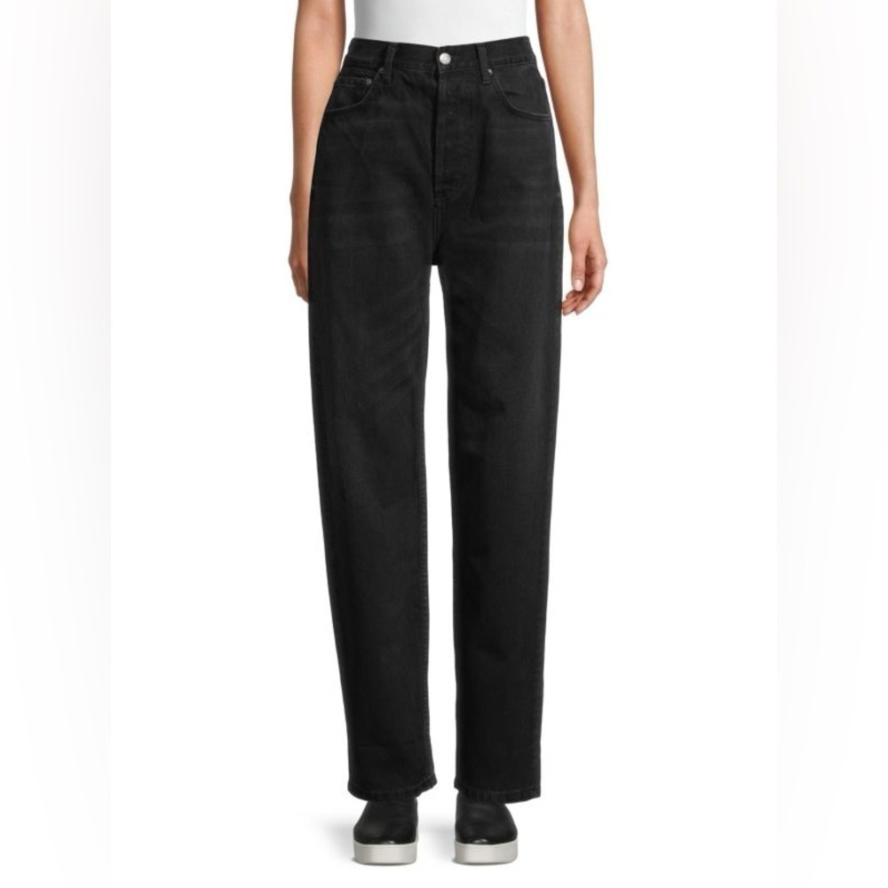 Boyish Denim Toby High Rise Jean in “The Hustler” Dark Wash